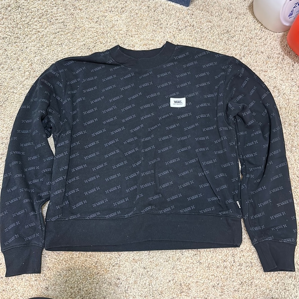 VANS LOGO sweatshirt *New Condition